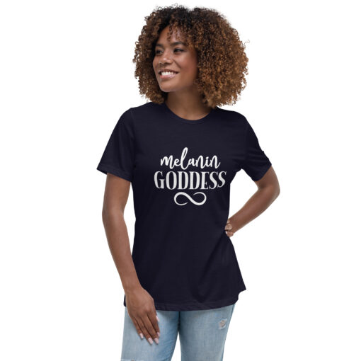 Melanin Goddess Women's Relaxed T-Shirt