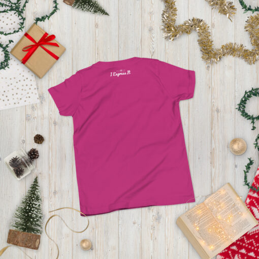 Teen Girl's  Sister Elf Short Sleeve T-Shirt - Image 32