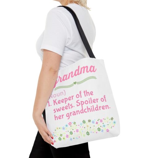 "Grandma Tote: A Bag for All Your Grandma Needs. Tote Bag - Image 4