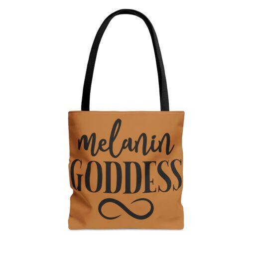 "Flawless Beauty: Melanin Goddess Tote Bag"