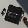 Inspiring Definition Black Woman Bold Statement T-Shirt