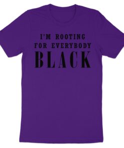 Alternative view of Proudly Supporting Diversity Black Graphic Tee