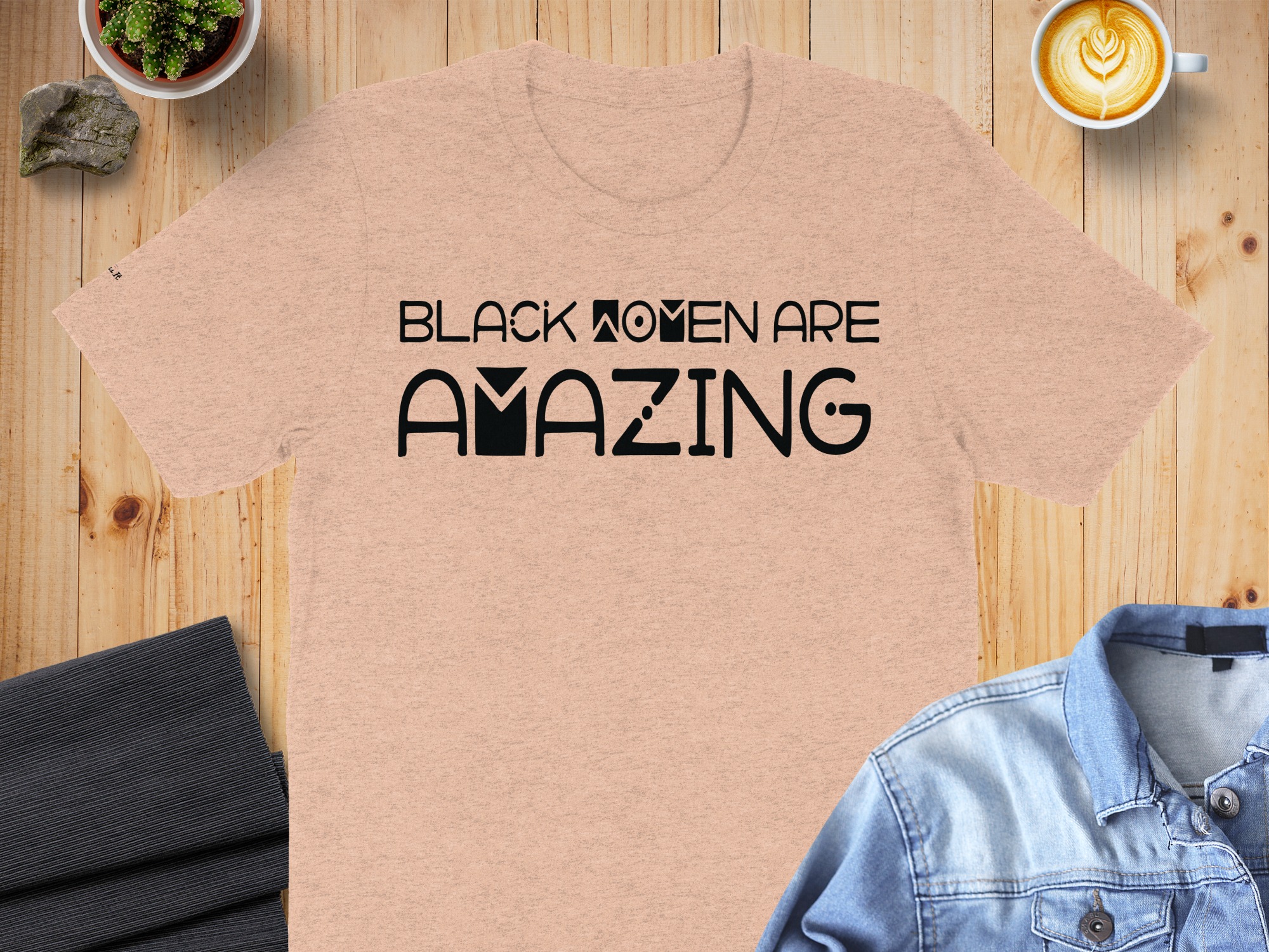 Black Women Are Amazing Graphic T-Shirt Design Unique - Image 3